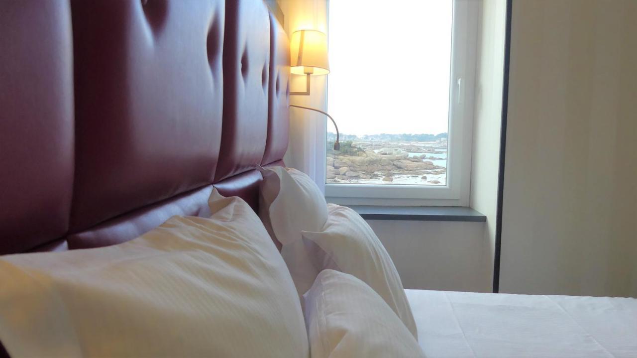 Logis Hotel Saint Guirec Et De La Plage ペロス・ギレック エクステリア 写真