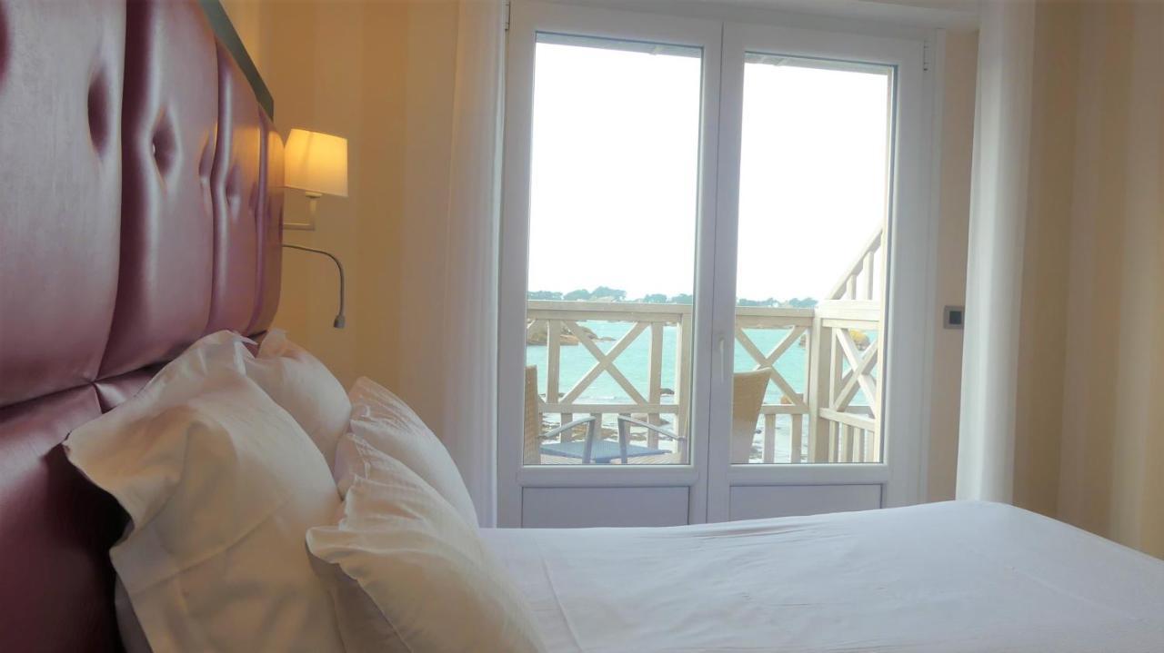 Logis Hotel Saint Guirec Et De La Plage ペロス・ギレック エクステリア 写真