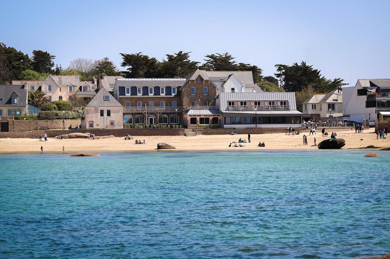 Logis Hotel Saint Guirec Et De La Plage ペロス・ギレック エクステリア 写真