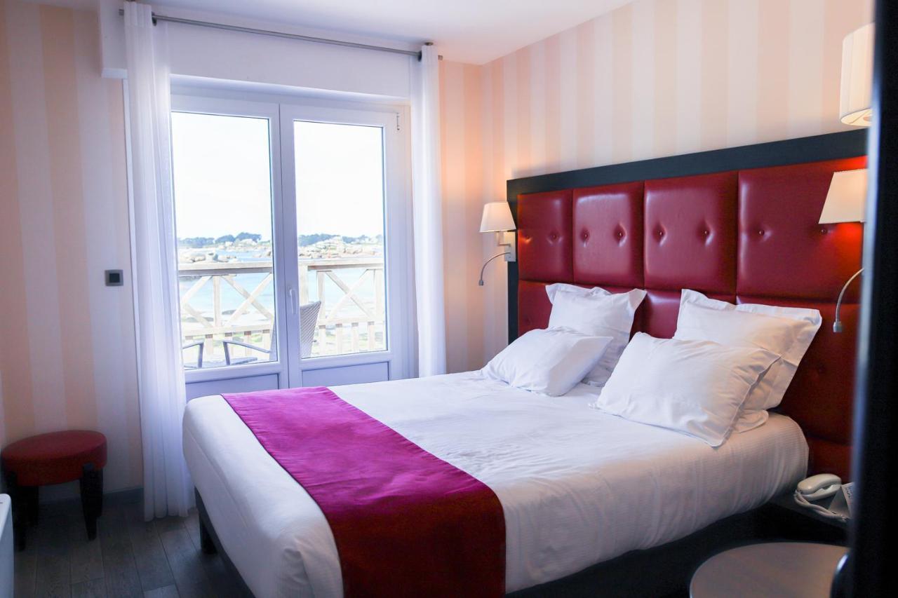 Logis Hotel Saint Guirec Et De La Plage ペロス・ギレック エクステリア 写真