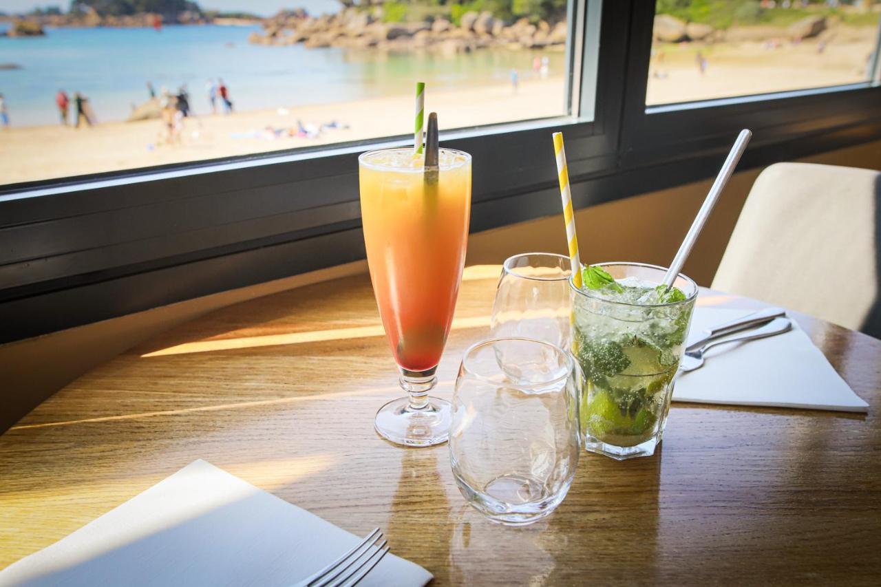 Logis Hotel Saint Guirec Et De La Plage ペロス・ギレック エクステリア 写真