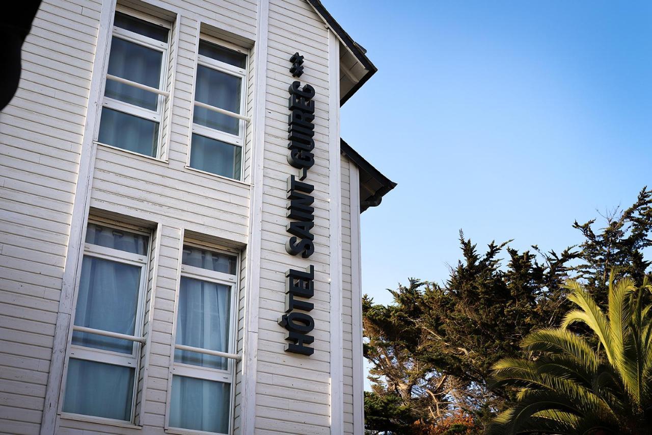 Logis Hotel Saint Guirec Et De La Plage ペロス・ギレック エクステリア 写真
