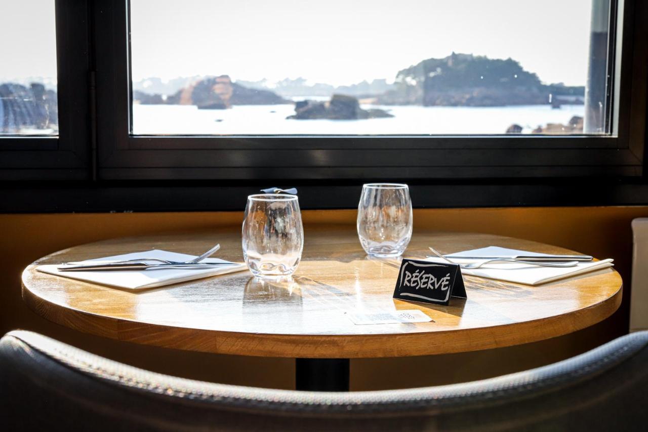 Logis Hotel Saint Guirec Et De La Plage ペロス・ギレック エクステリア 写真