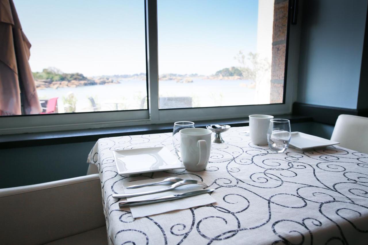 Logis Hotel Saint Guirec Et De La Plage ペロス・ギレック エクステリア 写真